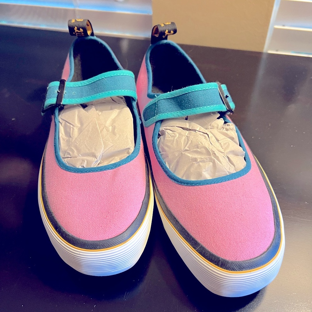 Brand New Doc Martens Color Block Mary Janes